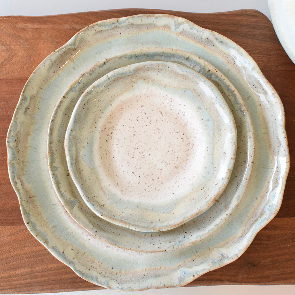 Bread Plate-Hydrangea - TheMississippiGiftCompany.com