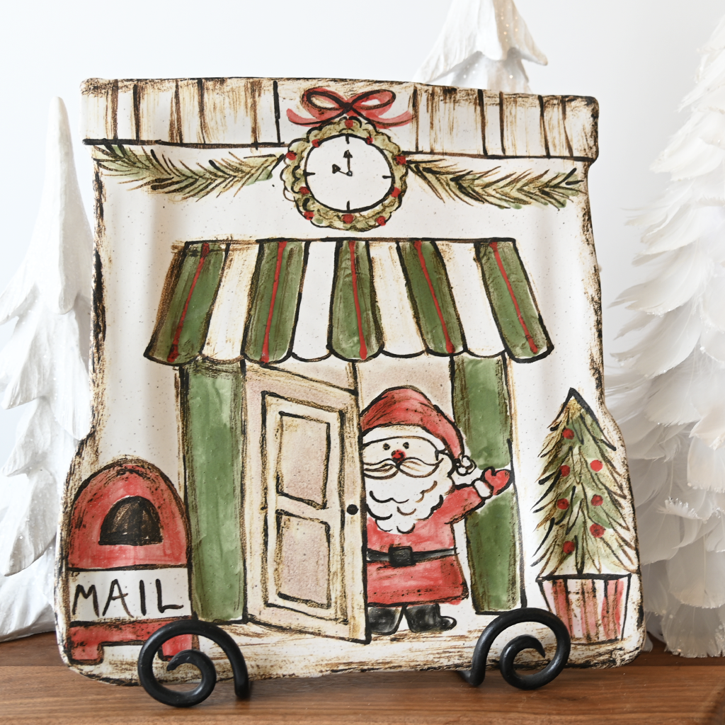 Letters to Santa Platter - TheMississippiGiftCompany.com
