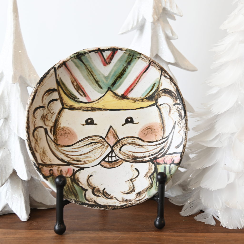 Nutcracker Salad Plate - TheMississippiGiftCompany.com