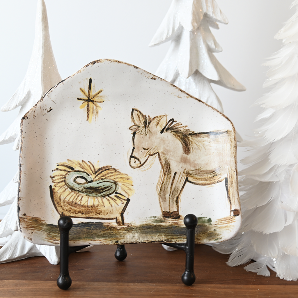 Quiet Manger Moment Tray - TheMississippiGiftCompany.com