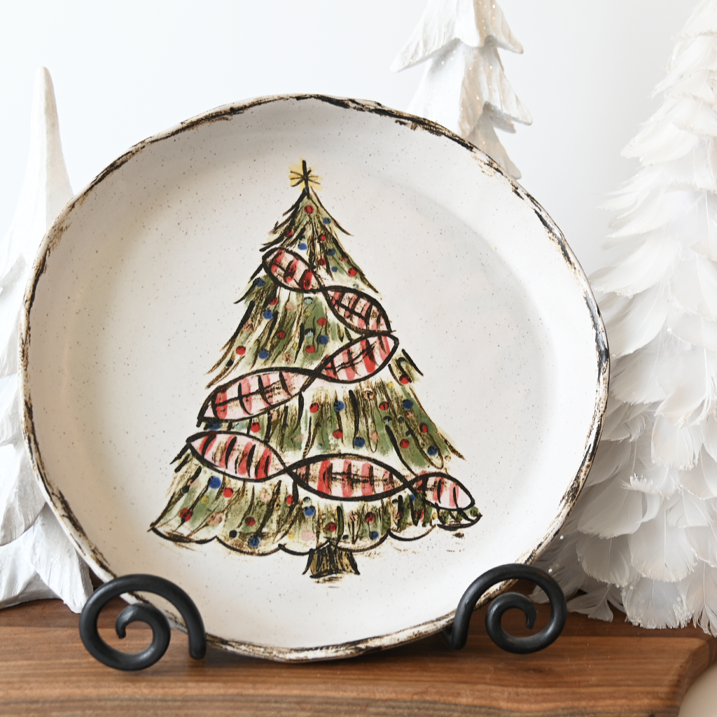 Ribbon Tree Platter - TheMississippiGiftCompany.com