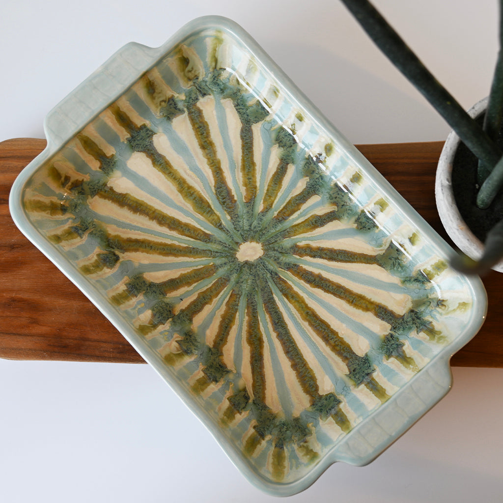 Lasagna Dish Teal