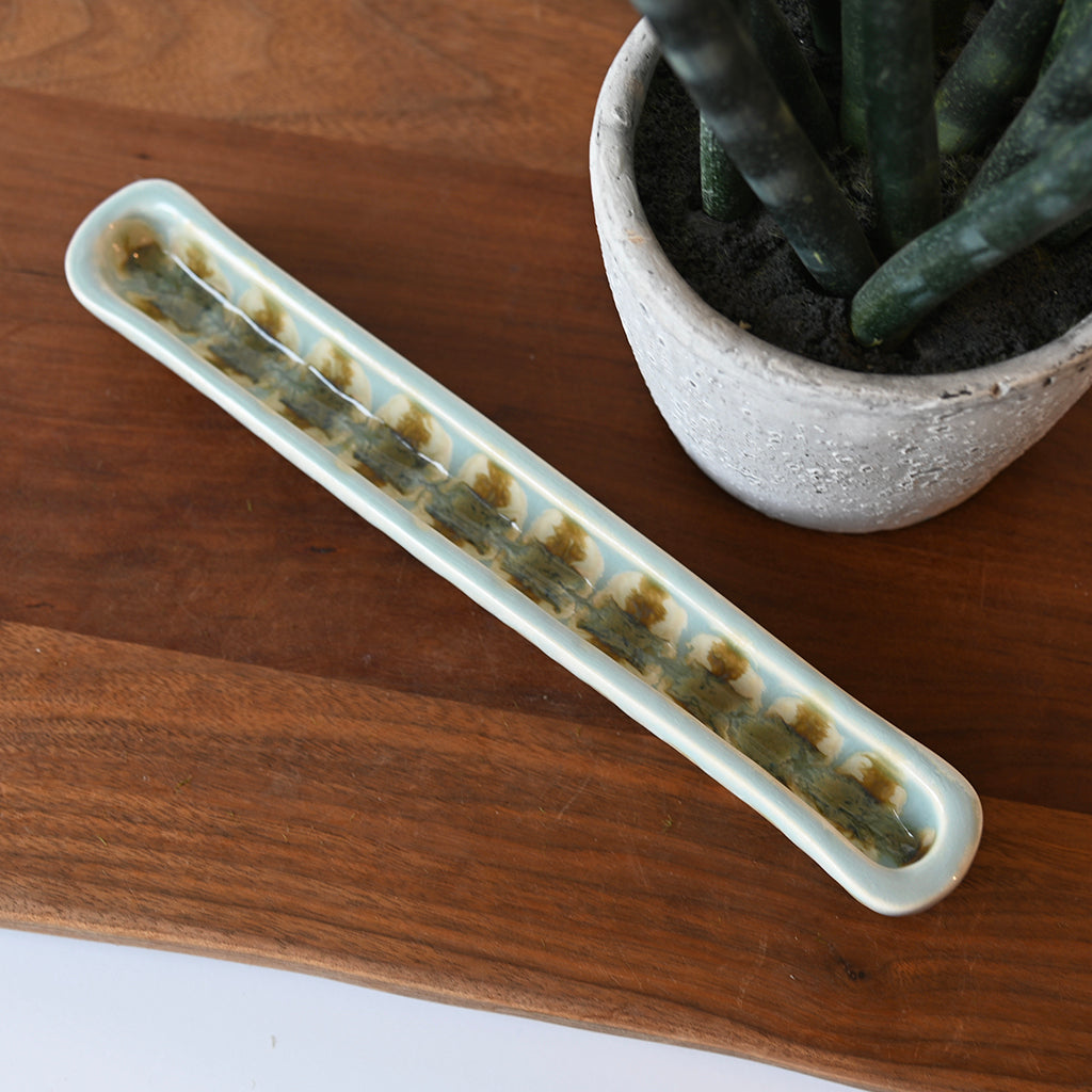 Medium Olive Tray Teal