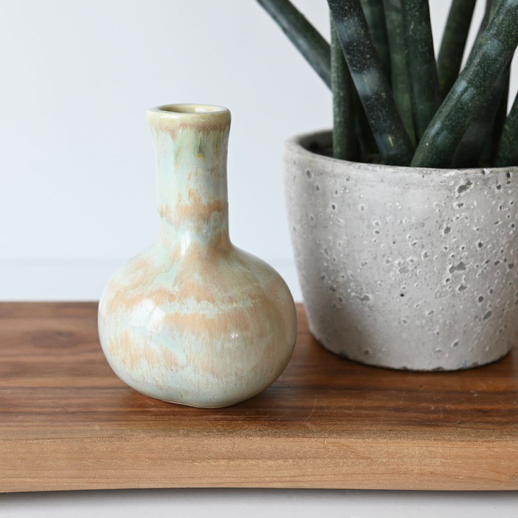 Good Earth Pottery Opal Bud Vase