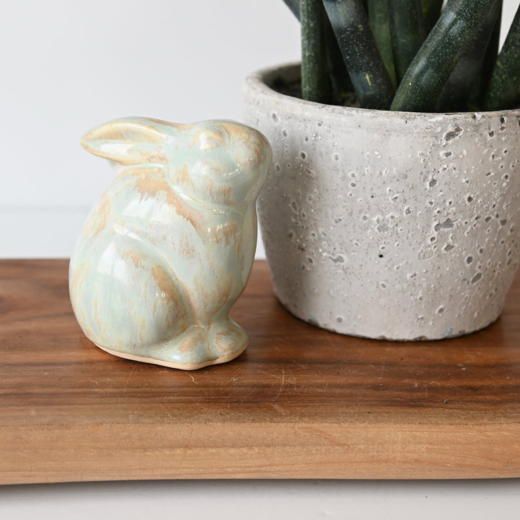 Good Earth Pottery Standing Bunny Opal