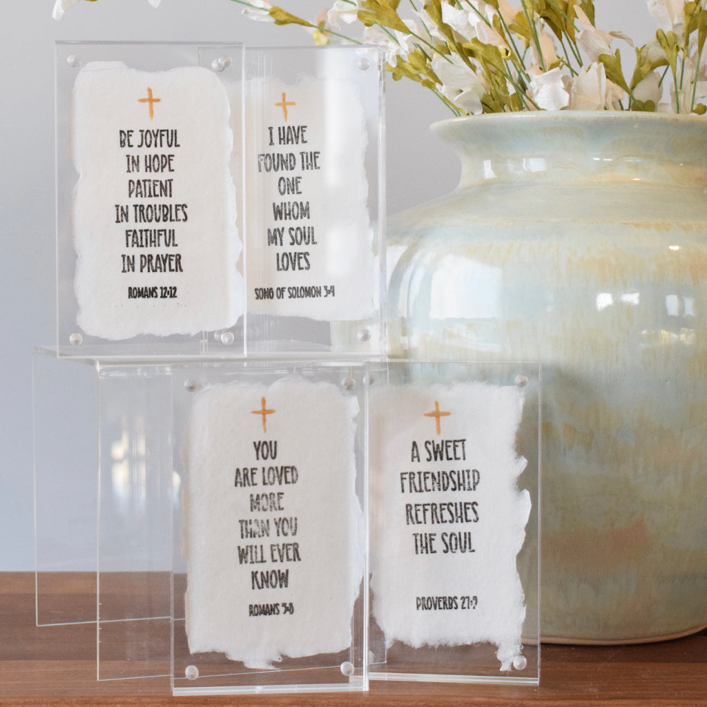 Song of Solomon 3:4 Acrylic Block - TheMississippiGiftCompany.com