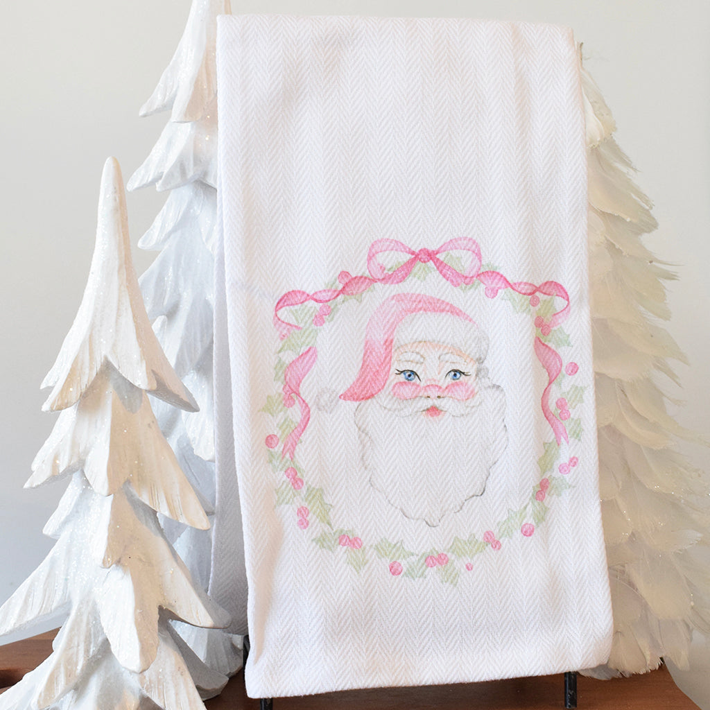Sweet Santa Hand Towel - TheMississippiGiftCompany.com