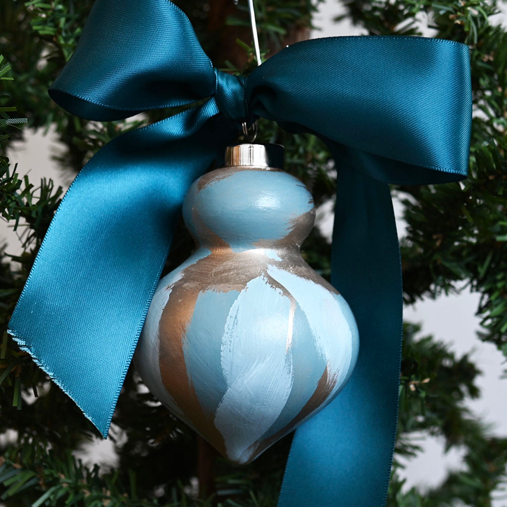 Haley Farris Champagne Dreams Sphere Ornament - TheMississippiGiftCompany.com