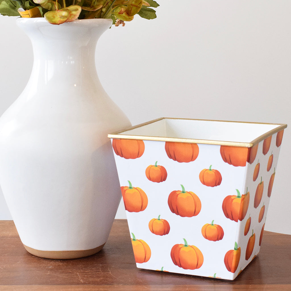 Pumpkin Patterned Candle - TheMississippiGiftCompany.com