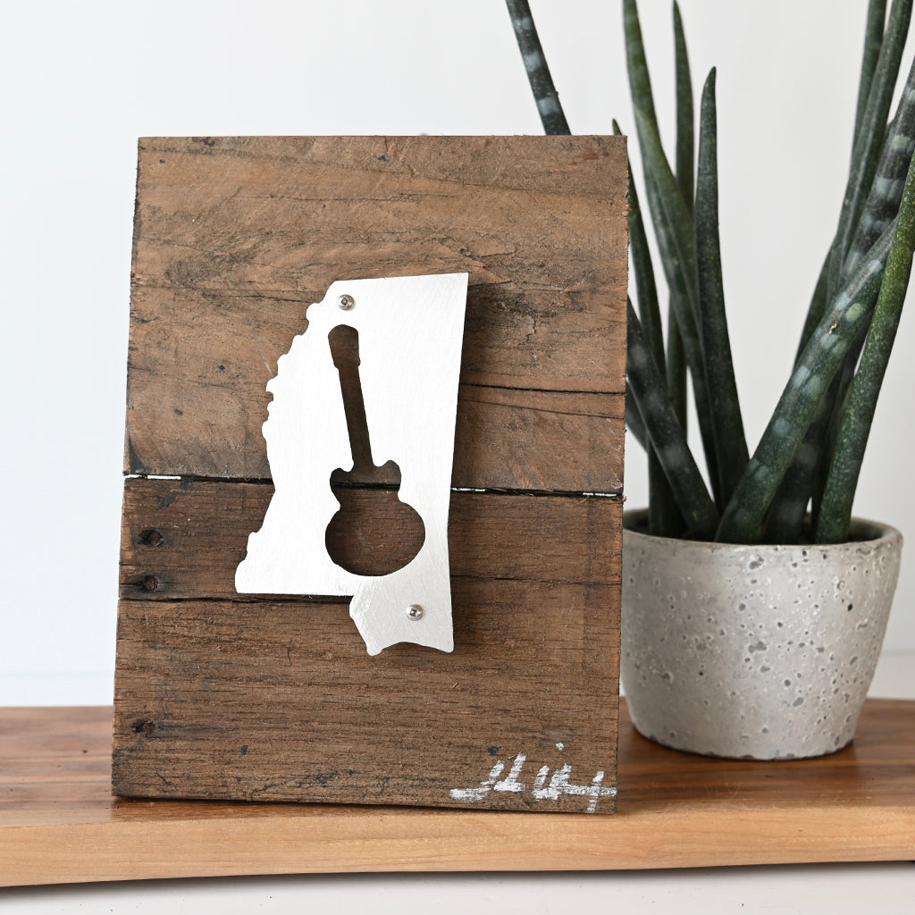 John Wilcoxon Small Mississippi with Guitar