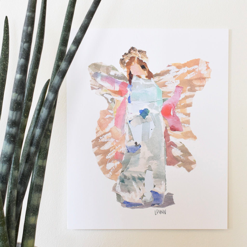 8"x10" Angel Print - Nonnie - TheMississippiGiftCompany.com