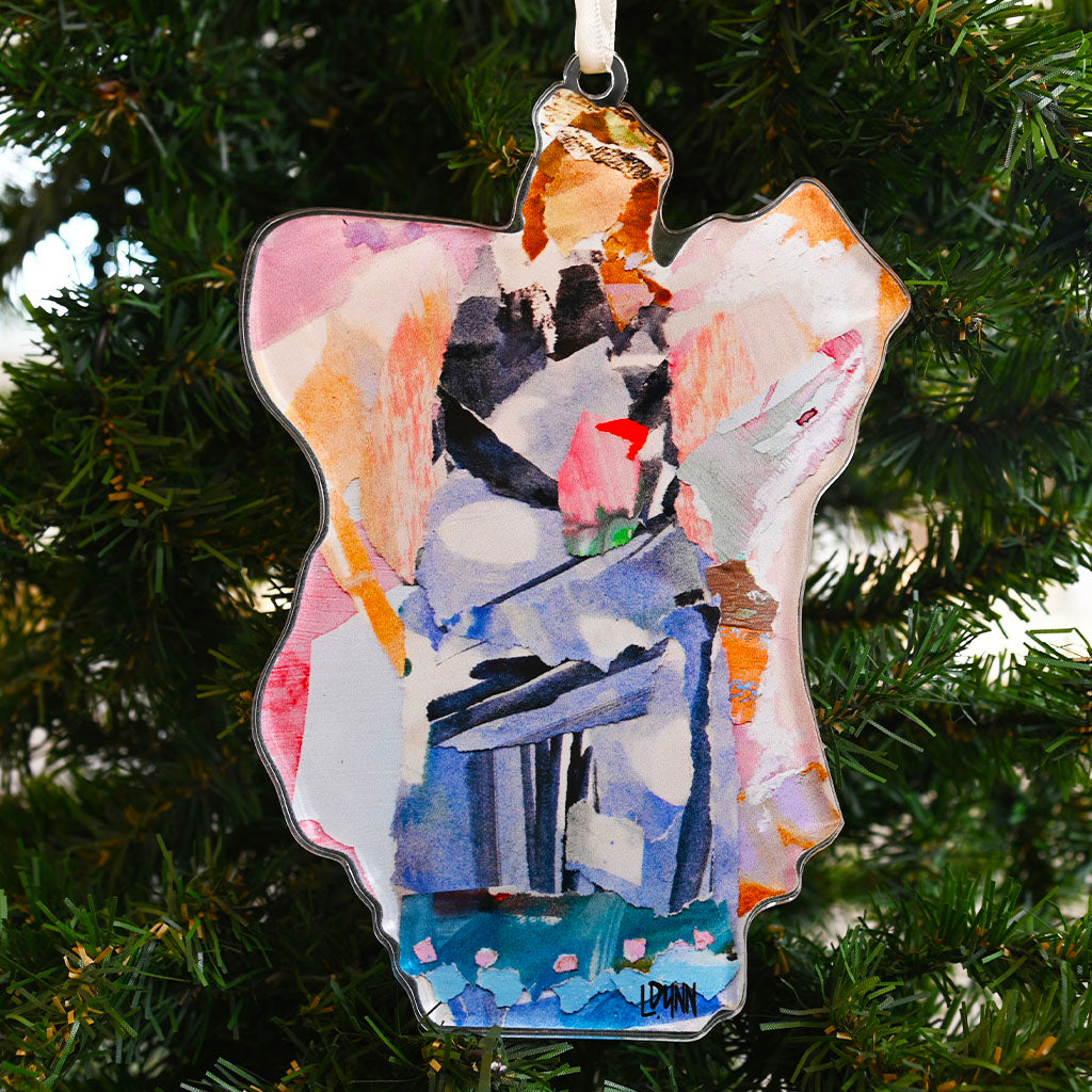 Angel Acrylic Ornament Claudia - TheMississippiGiftCompany.com