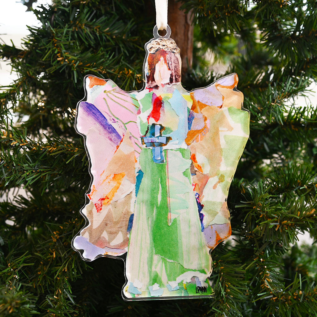Angel Acrylic Ornament Kathleen - TheMississippiGiftCompany.com
