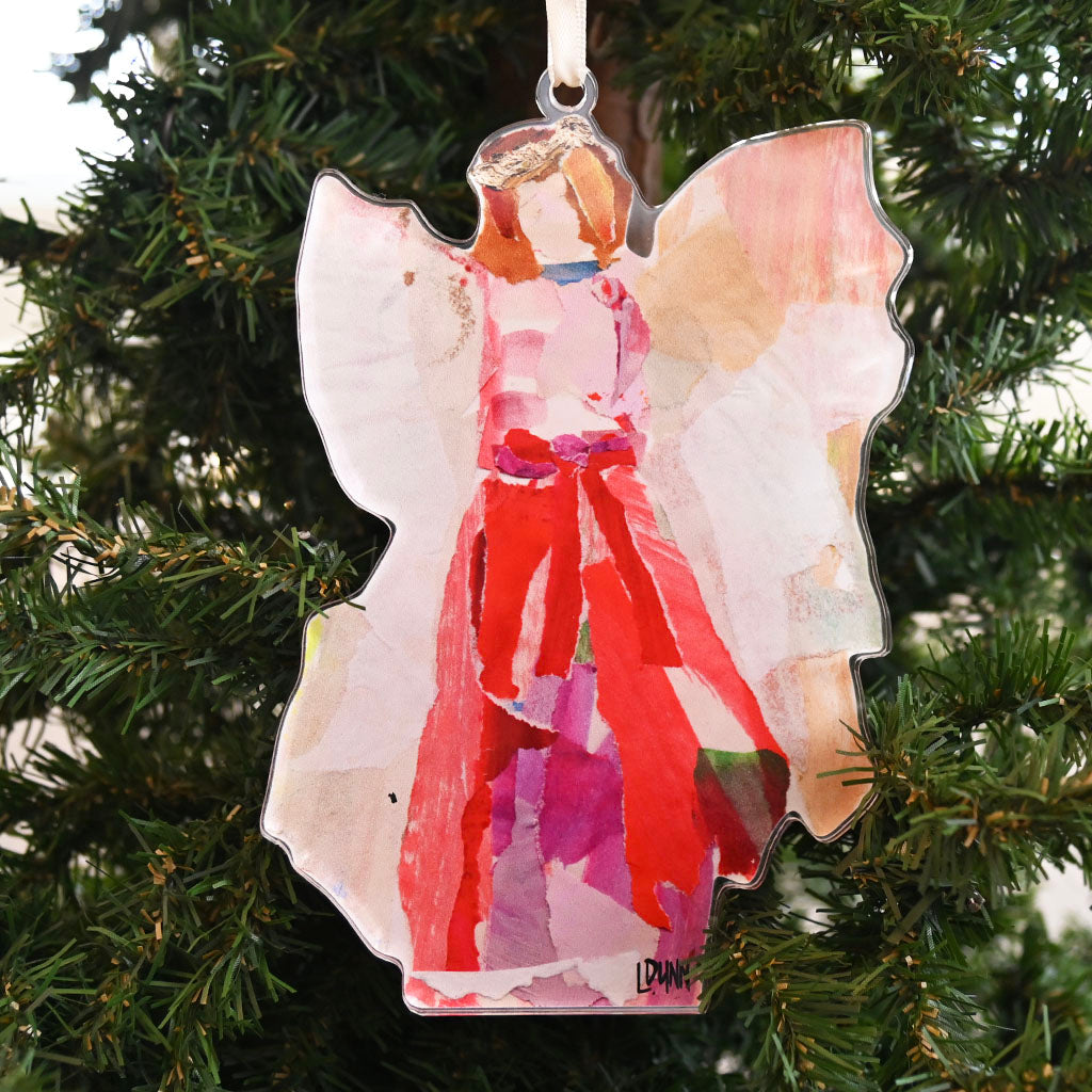 Angel Acrylic Ornament Stancy - TheMississippiGiftCompany.com