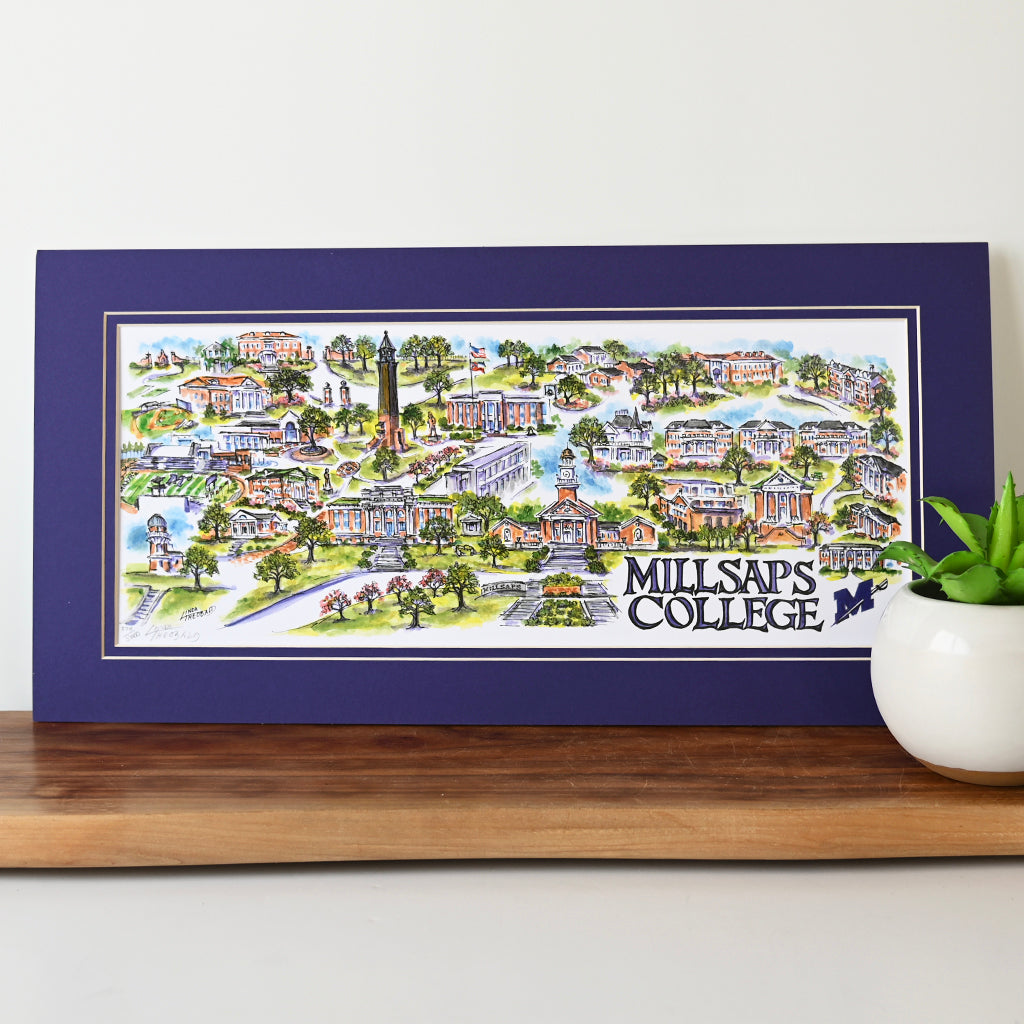 Millsaps Print