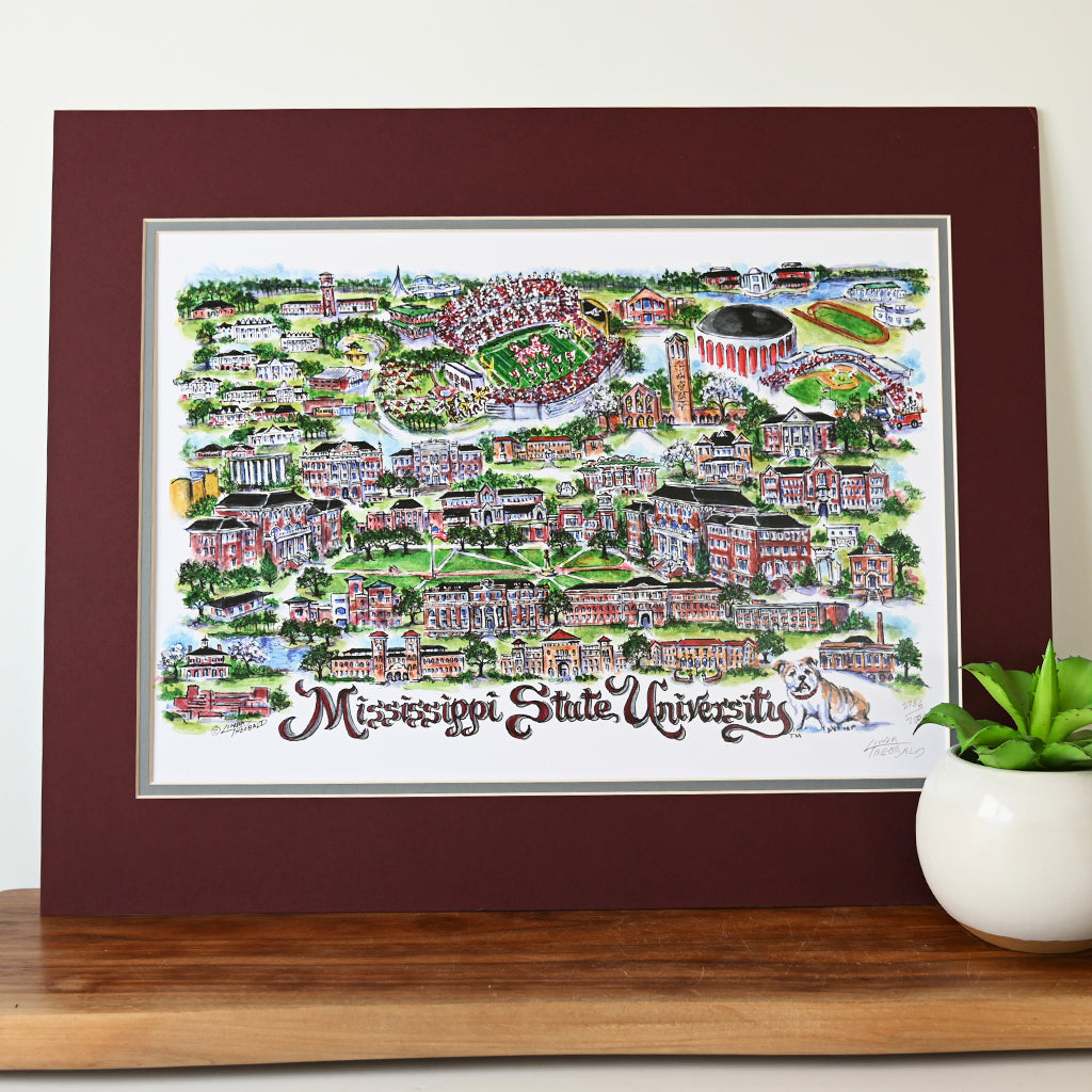 MSU Campus Print