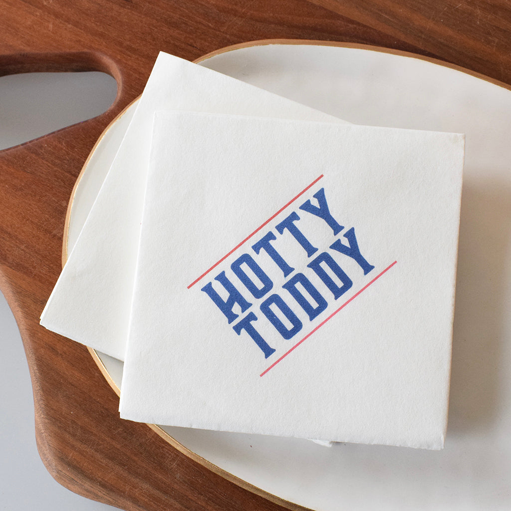 Hotty Toddy Bar Beverage Napkins - TheMississippiGiftCompany.com