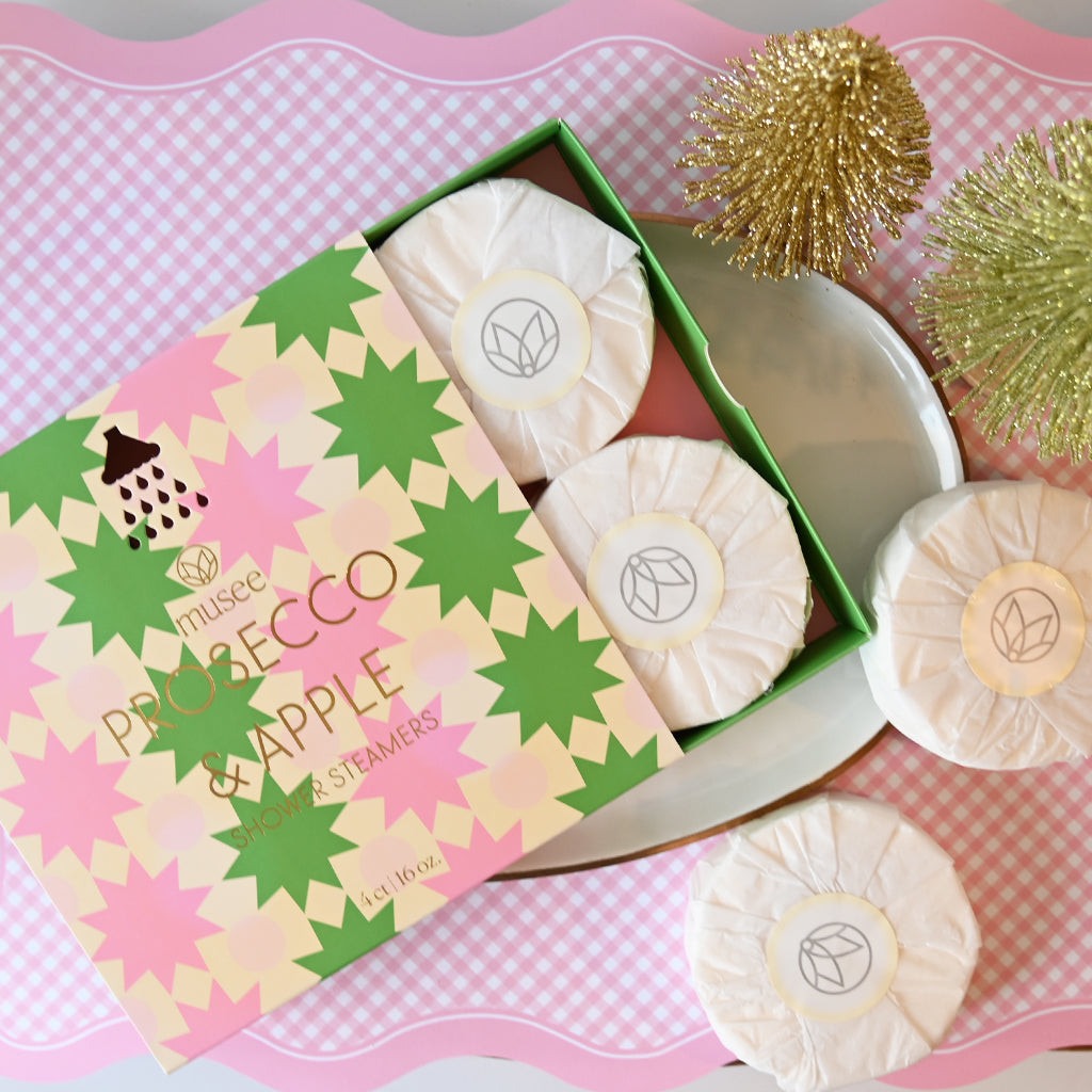 Prosecco & Apple Shower Steamers Set - TheMississippiGiftCompany.com