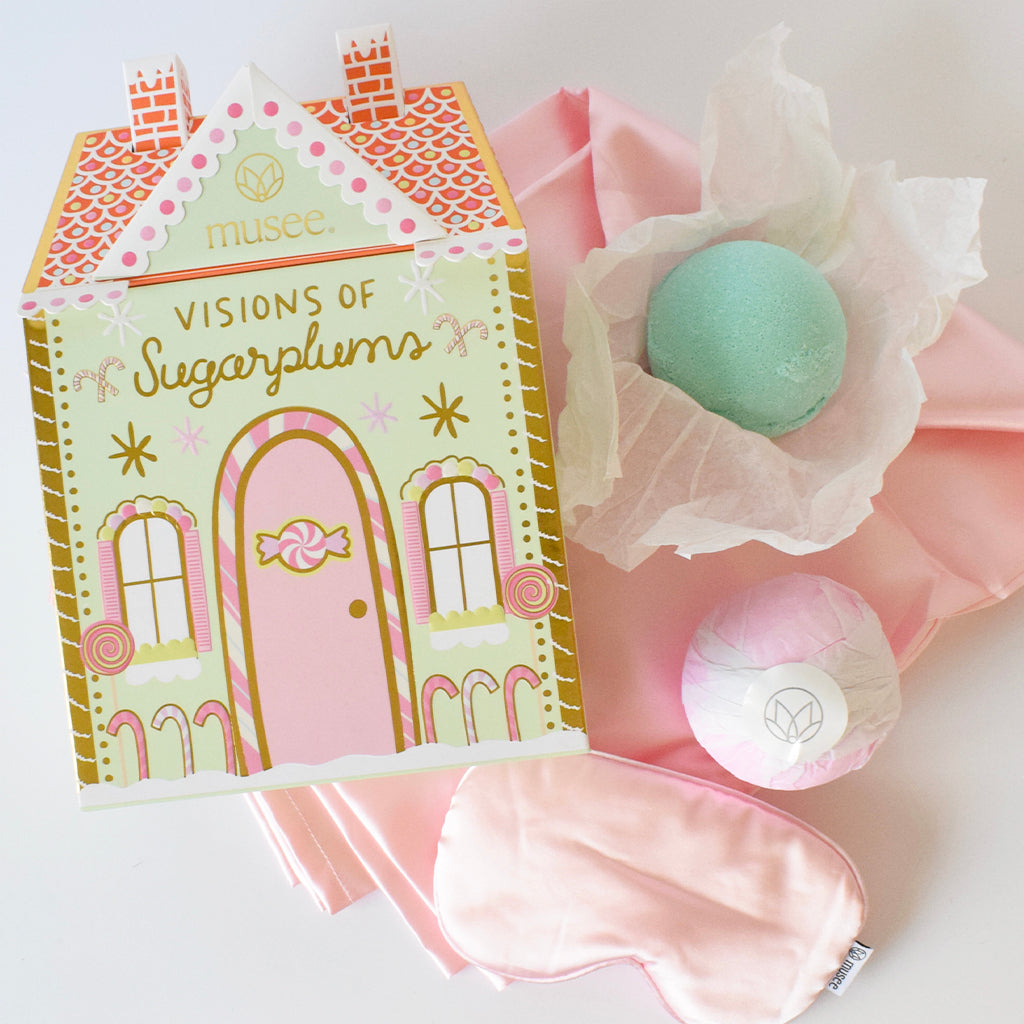 Visions of Sugarplums Bath Set Mississippi Made Gifts