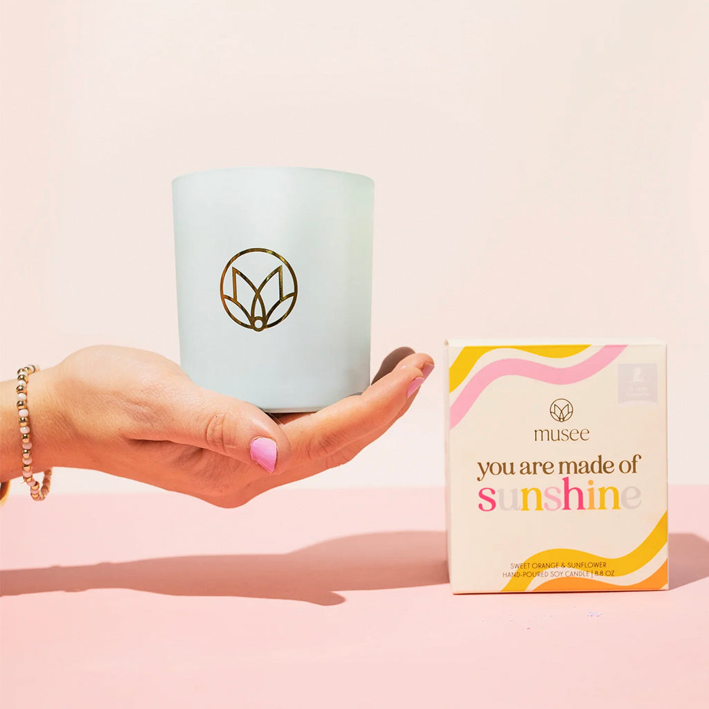 You Are Made of Sunshine Soy Candle - TheMississippiGiftCompany.com