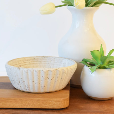 Coffee Filter Bowl White