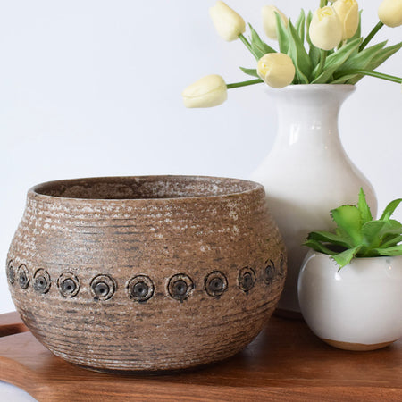 Large Christening Bowl Nutmeg