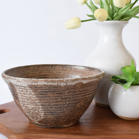 Large Popcorn Bowl Nutmeg