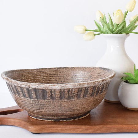 Large Potato Chip Bowl Nutmeg