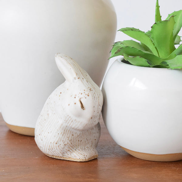 Praying Bunny White | Mississippi made product handcrafted by
