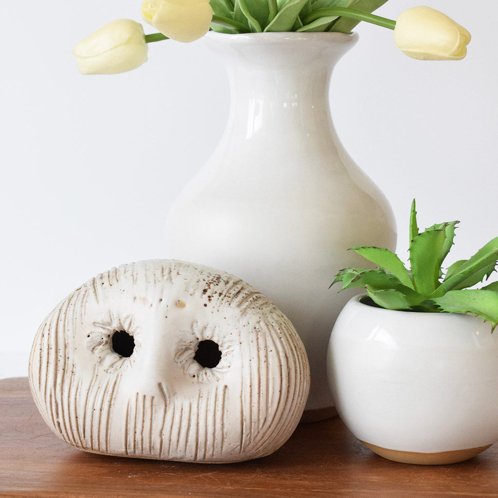 Owl White - TheMississippiGiftCompany.com