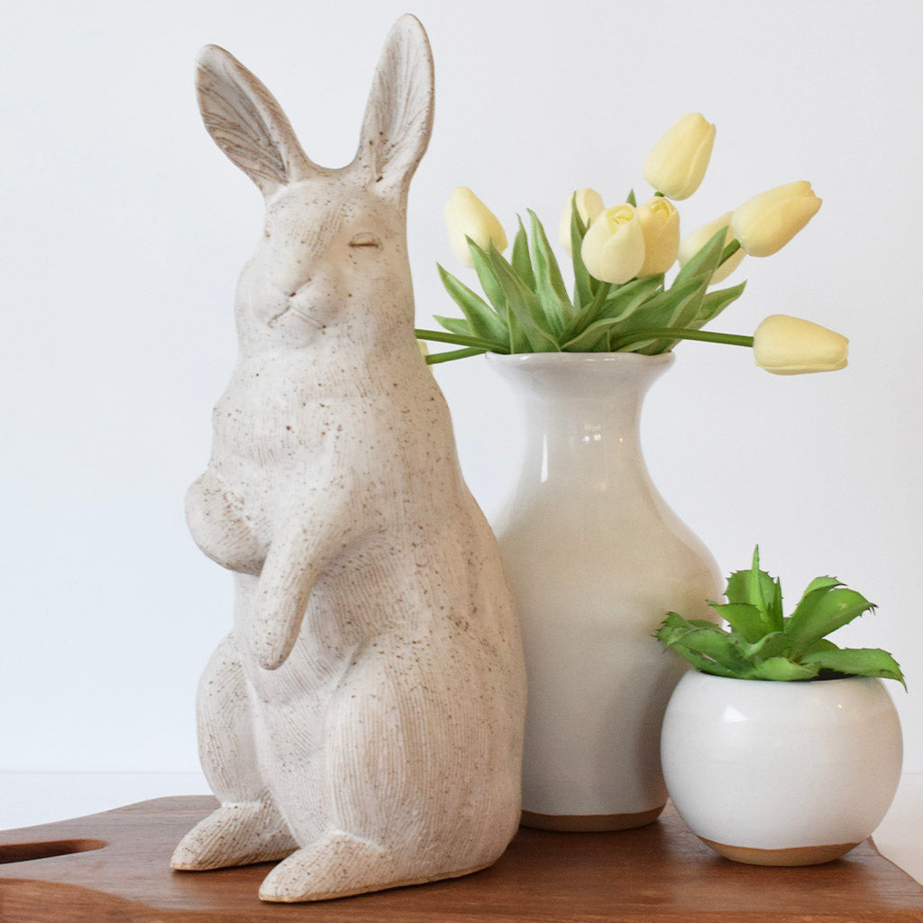 Papa Rabbit White | Mississippi Made Gifts | TheMississippiGiftCompany.com