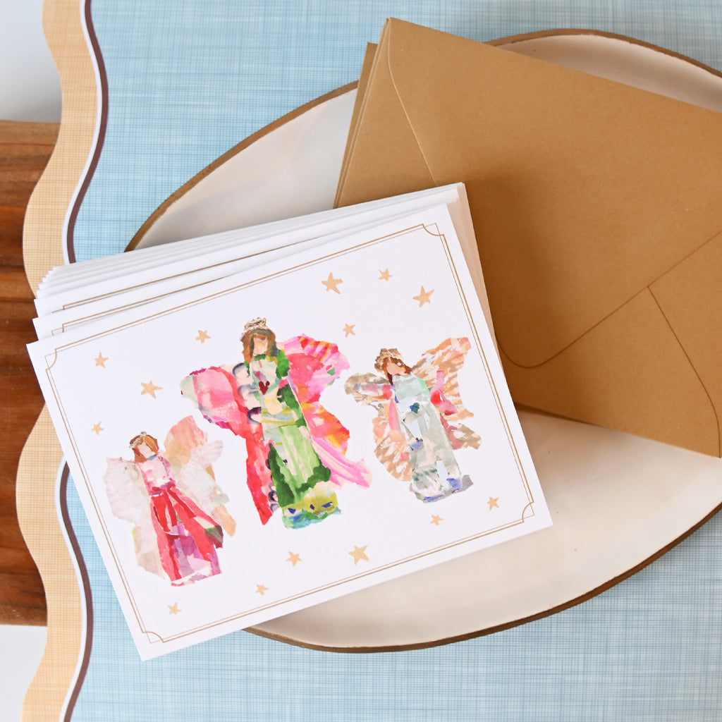 Angel Trio Greeting Cards Set - TheMississippiGiftCompany.com