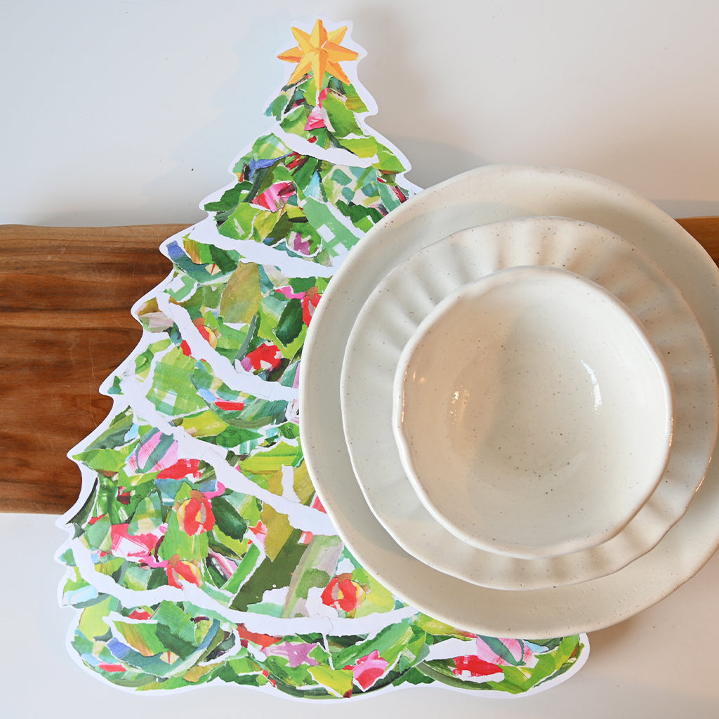 Christmas Tree Paper Placemats - TheMississippiGiftCompany.com