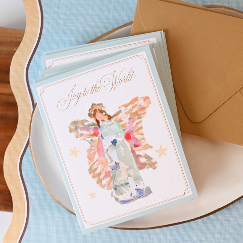 Joy to the World Greeting Cards Set - TheMississippiGiftCompany.com