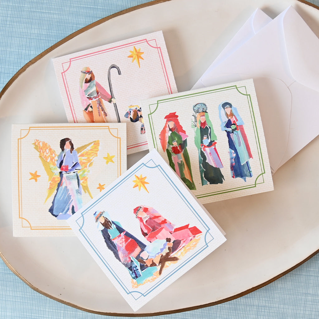 Nativity Enclosure Cards Set - TheMississippiGiftCompany.com