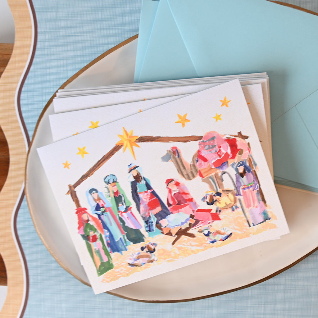 Nativity Greeting Cards Set - TheMississippiGiftCompany.com