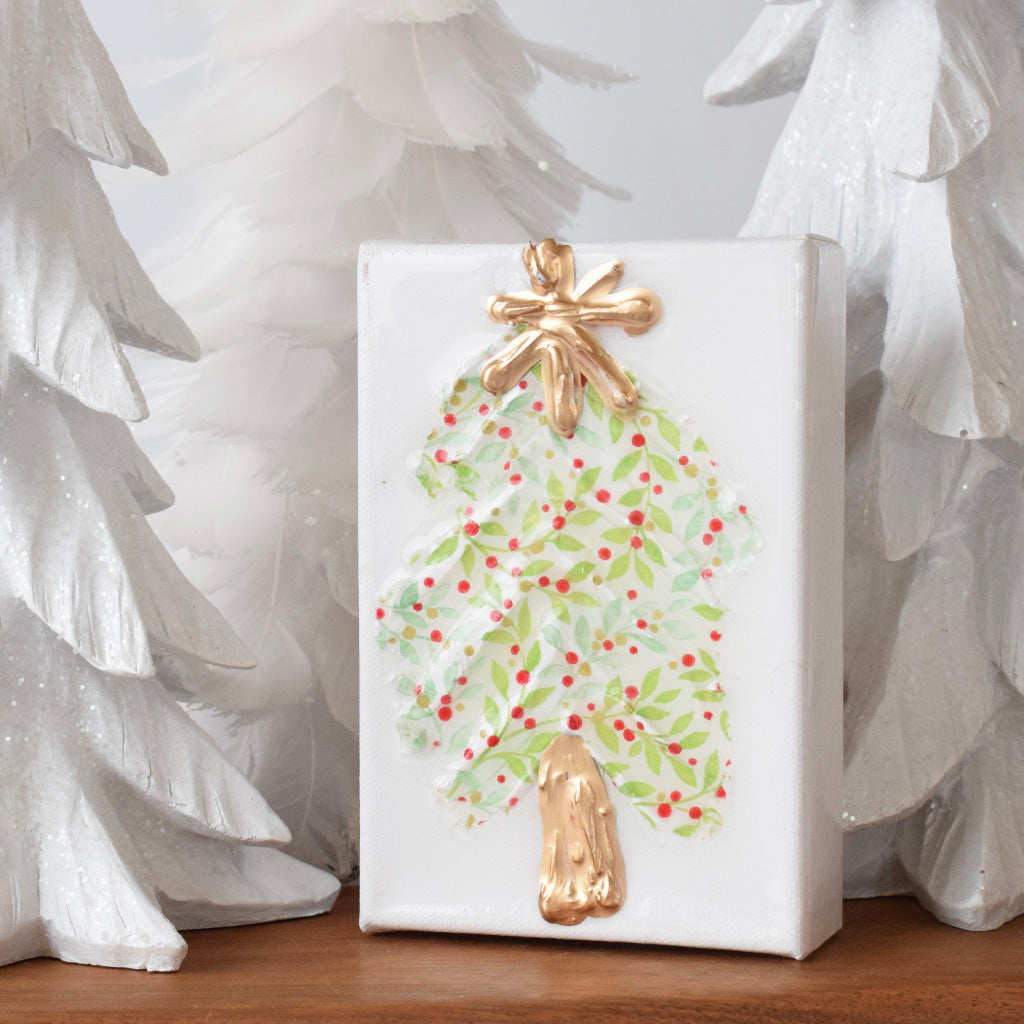 4"x6" Christmas Tree - Traditional - TheMississippiGiftCompany.com