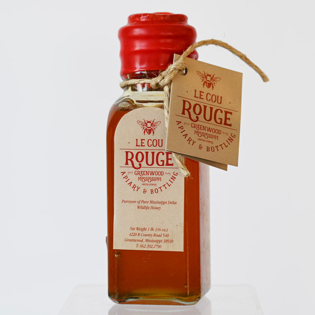 Le Cou Rouge Honey 16oz - TheMississippiGiftCompany.com