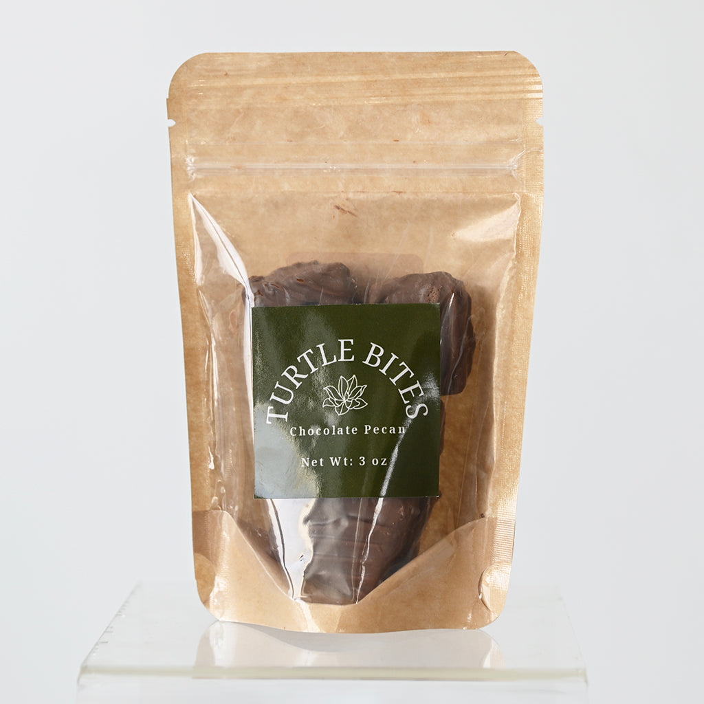 Pecan Turtle Bites
