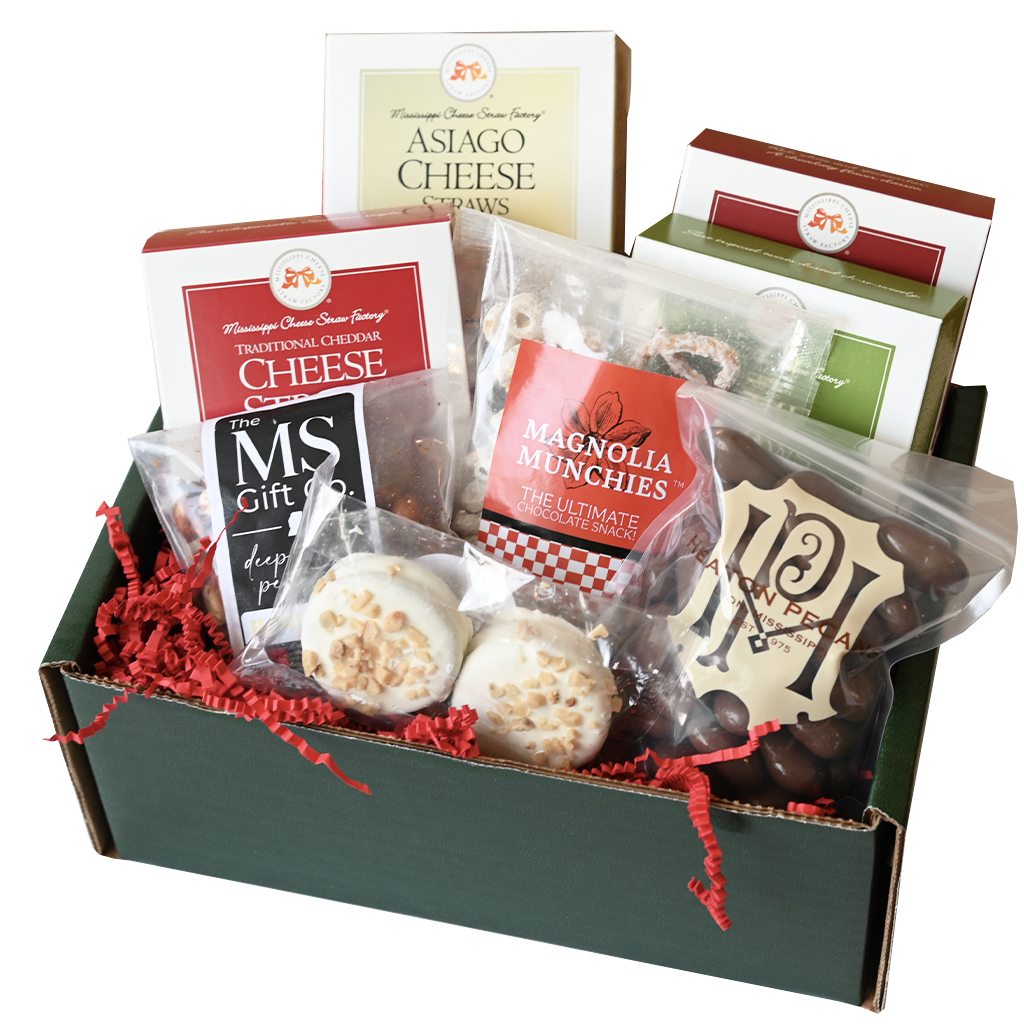 Christmas Mailer Gift Box - Ships Free - TheMississippiGiftCompany.com