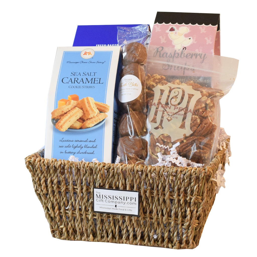 Mississippi Gourmet Snack Basket - TheMississippiGiftCompany.com