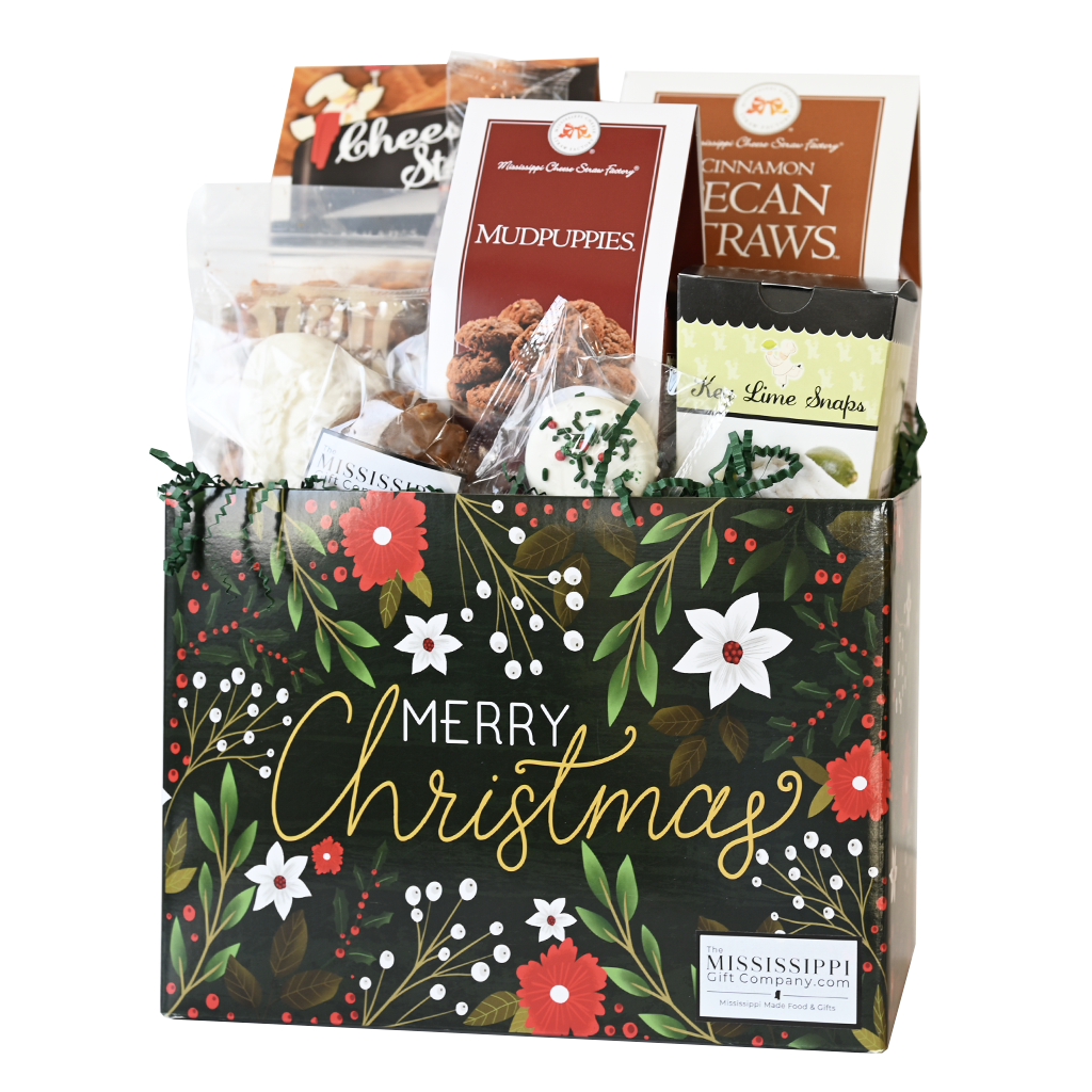Merry Christmas Gift Box - TheMississippiGiftCompany.com