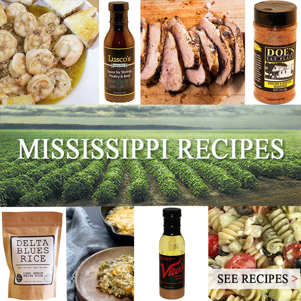 image to represent recipes from The Mississippi Gift Company