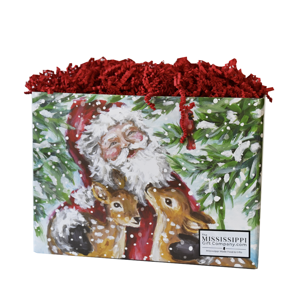 Unfilled Large Enchanted Santa Box - TheMississippiGiftCompany.com