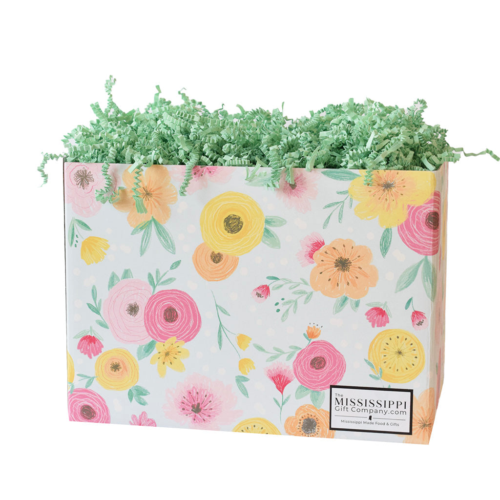 Unfilled Large Floral Mint Box - TheMississippiGiftCompany.com