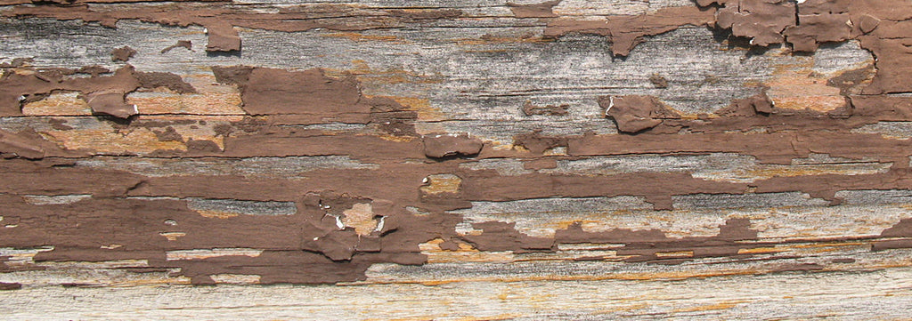 image of cracked paint on wooden background