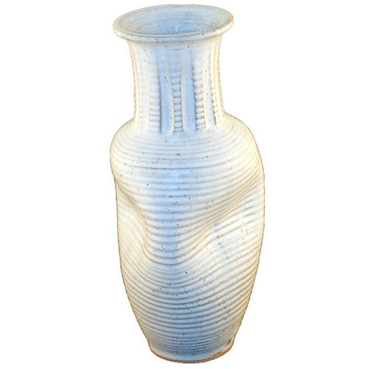 12" Vase White - TheMississippiGiftCompany.com