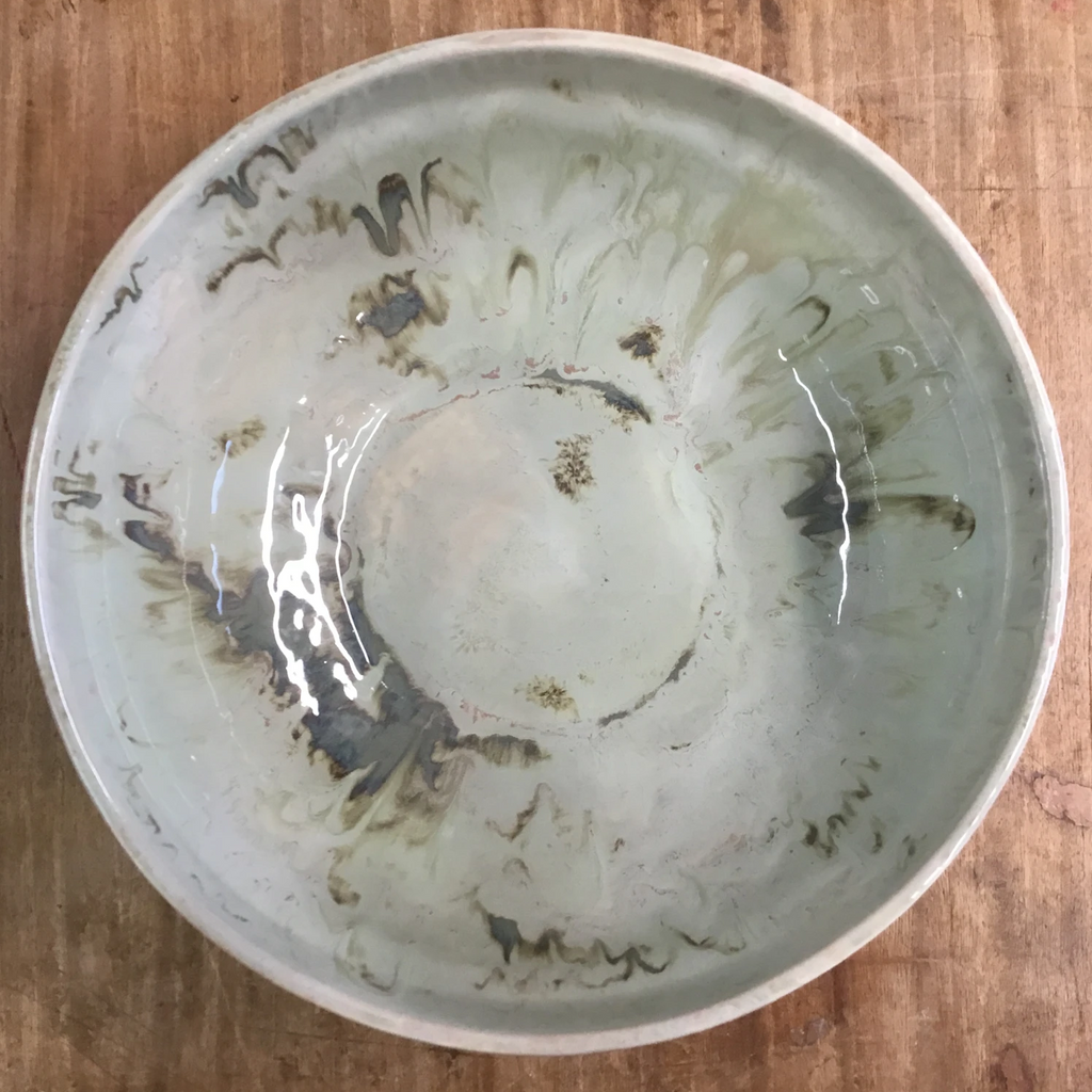 Celery Large Round Serving Bowl - TheMississippiGiftCompany.com