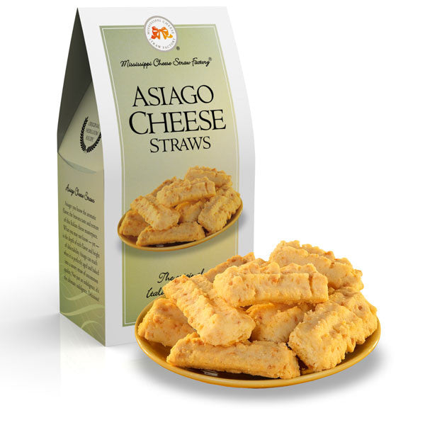 Asiago Cheese Straws- 3.5oz - TheMississippiGiftCompany.com