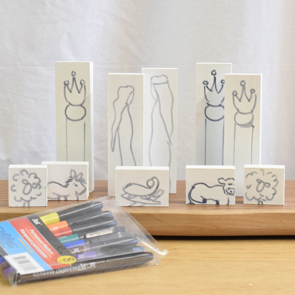 Paint Your Own Nativity Kit - TheMississippiGiftCompany.com